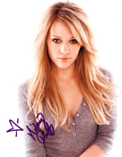 hilary duff poster