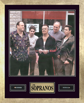 The Sopranos Group Presentation 'Wiseguys' Bullet Frame